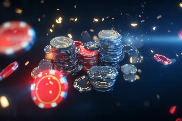 A man focused on his laptop with live stats in the background, highlighting the dedicated sports and gaming features of the PHILPOWER mobile app.